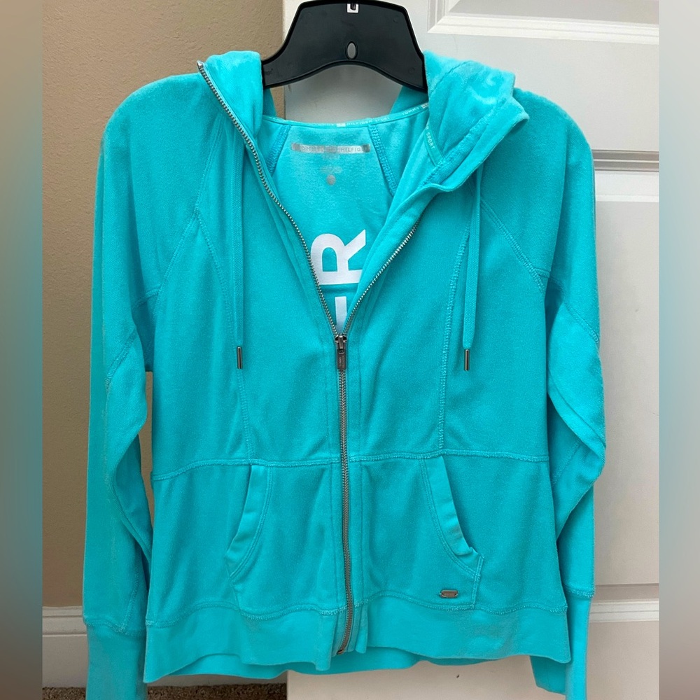 Tommy Hilfiger Sport Hooded Terry Cloth Zip-Up